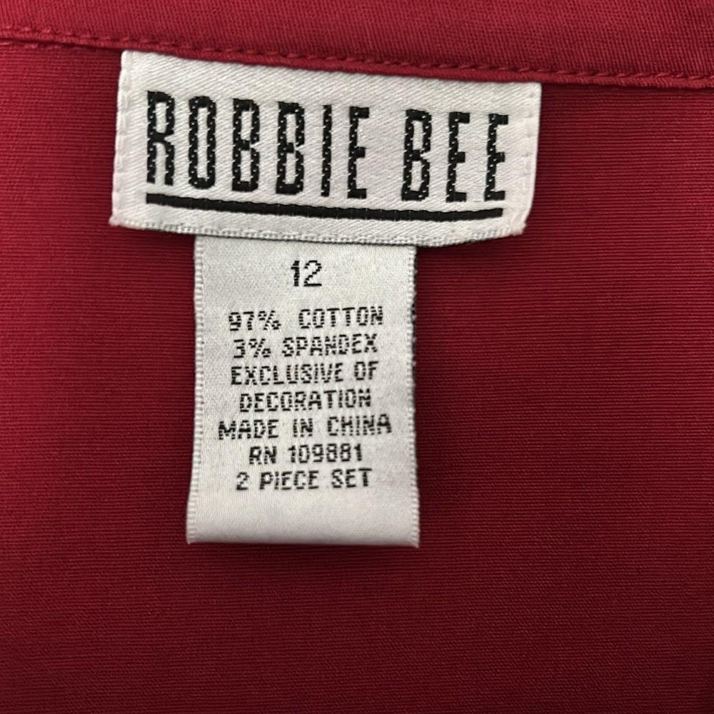 Robbie Bee Size 12 Two Piece Set - Picture 5 of 11